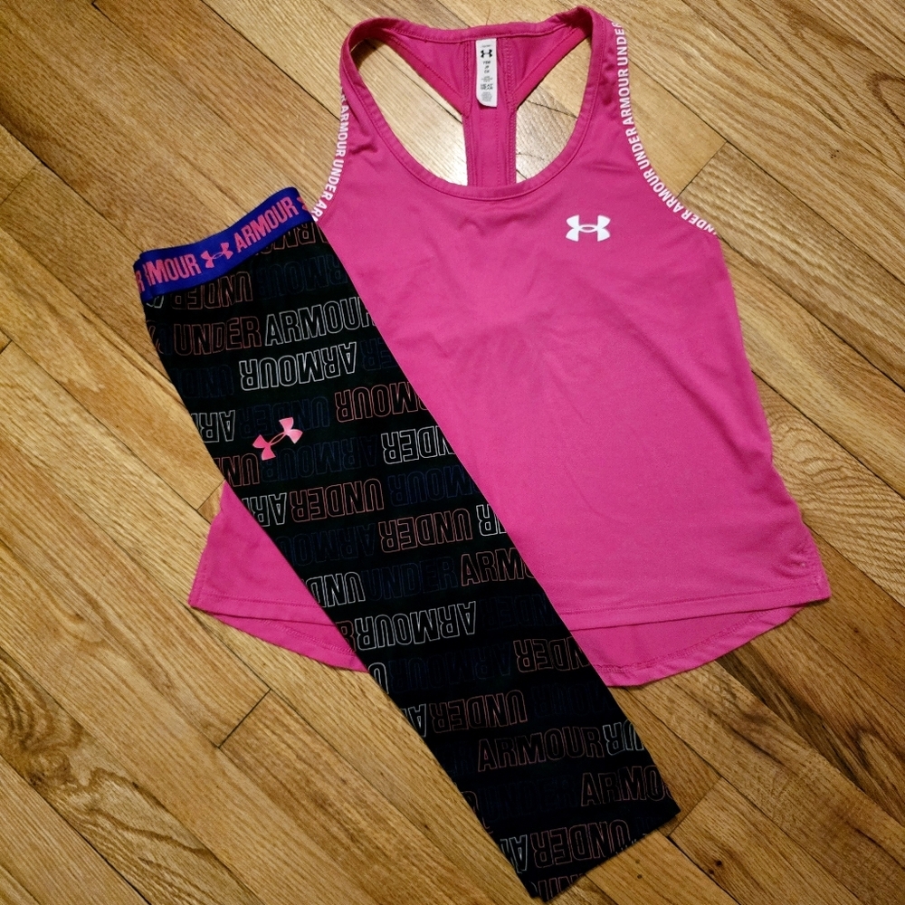 Under Armour Girls Tank & Capris SzYSM